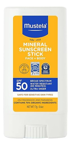 Mustela Baby Mineral Protector Solar En Barra Spf 50