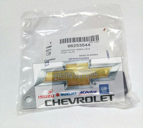 Sensor Arbol Leva Aveo 1.6 Original Gm