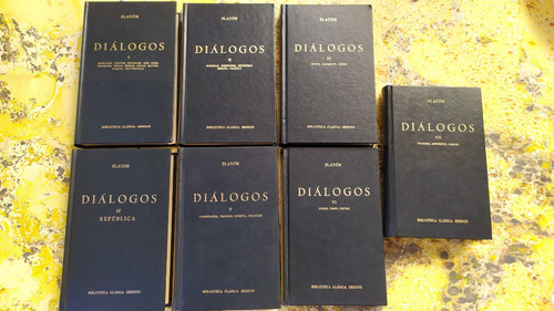 Platón. Diálogos | Gredos Clásica, Obra Completa 7 Vol.