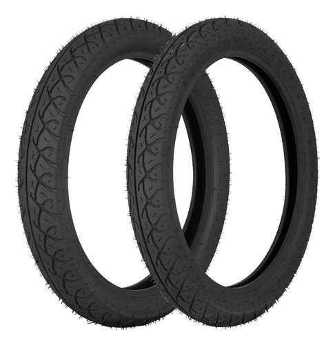 Pneu Dianteiro Traseiro2.75-18 90/90-18 Uso Com Camara