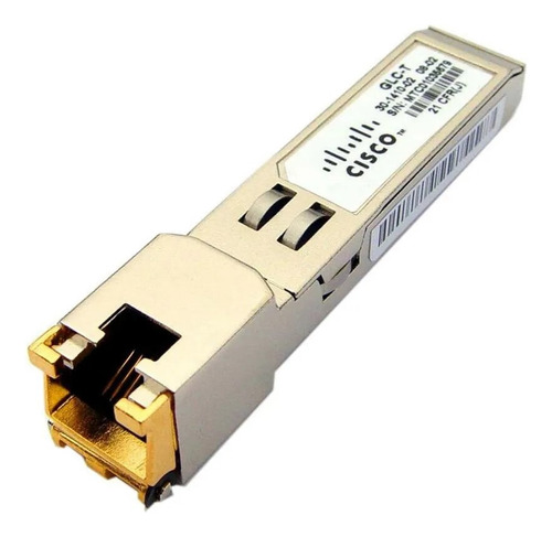 Cisco 1000base-t Sfp (mini-gbic) Modulo Tranceiver