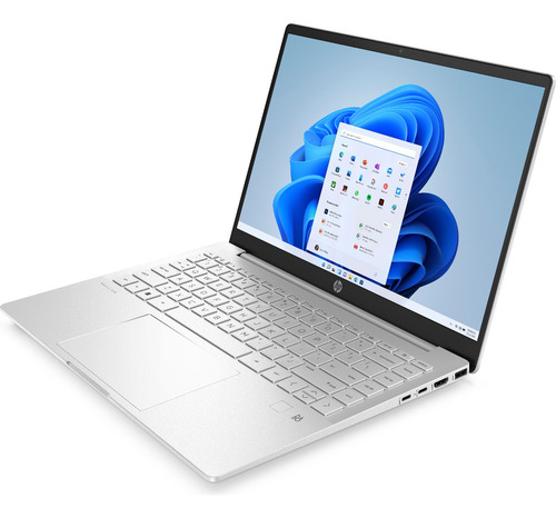 Notebook Hp Pavilion Plus 14-eh0104la Intel Core I5-1240p 8gb Ram 512 Gb Ssd 35.6 Cm (14 ) 2.2k (2240x1400px) Ips 100% Srgb Wi-fi 5 (802.11ac) Teclado Español Windows 11 Home Color Plateado
