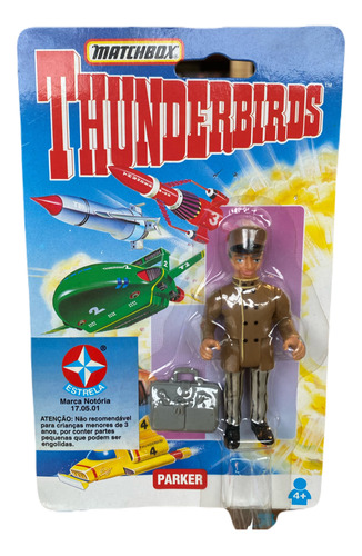 Boneco Matchbox Estrela Thunderbirds Parker 1995