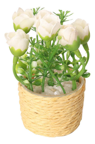 Mini Casa De Muñecas Flor Paisaje Estático Modelo /6 Para