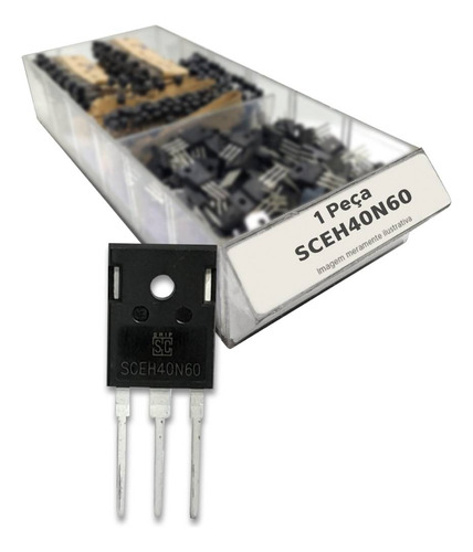 Transistor Sceh40n60 = Fgh40n60 = Fgh 40n60 - Igbt To247