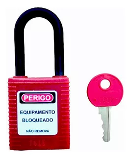 Cadeado Bloqueio Lockout Tagout Nr10 Nr12 Bloqueador Loto