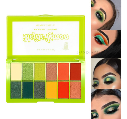 Paleta De Sombras De Ojos 12 Tonos