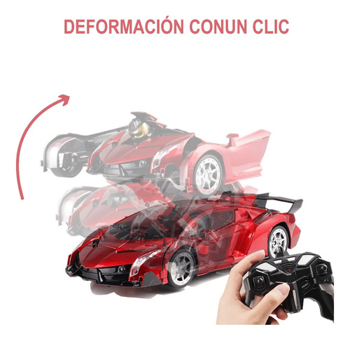 Coche De Control Remoto Transformers For Niños