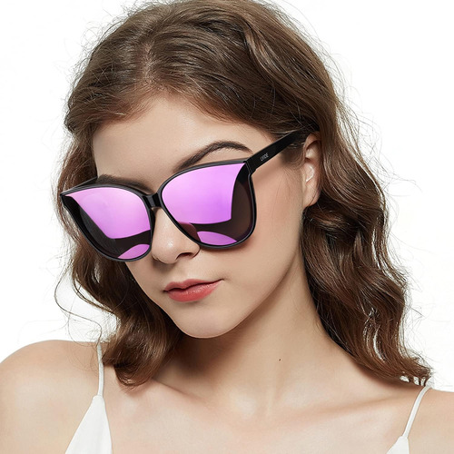 Lvioe Gafas De Sol Con Ojos De Gato Para Mujer, Gafas Polari