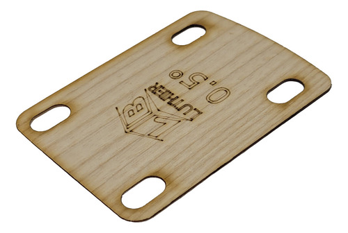 Shim Neck En Angulo 0.5º Lb Luthier. Tipo Stratocaster
