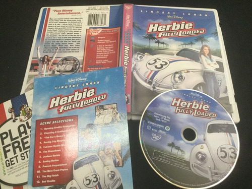 Herbie Lindsay Lohan Disney Importada Dvd P