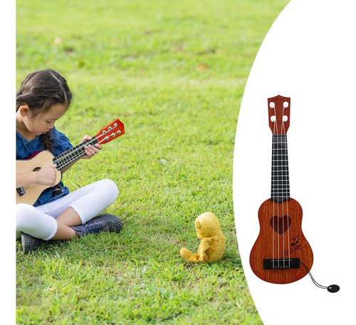 Juguete De Guitarra Ukelele Para Niños, Instrumento Musical