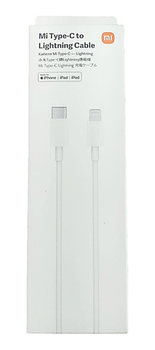 Cable Xiaomi Lightning Tipo C iPhone iPad iPod Original