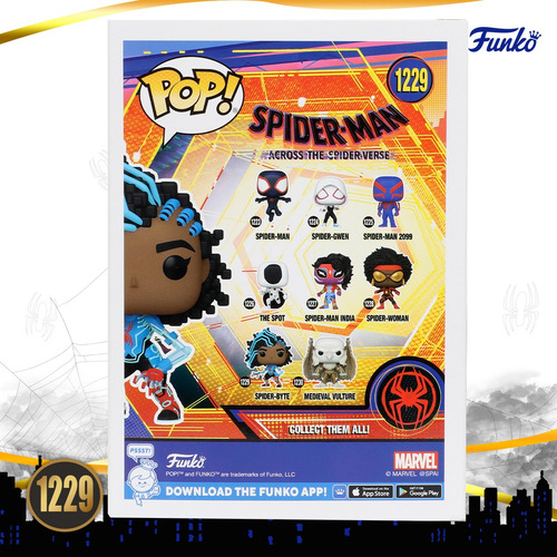 Funko Pop Spider Byte #1229 Spider Man Across Spider Verse
