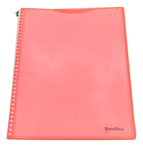 1 Carpeta Ó Cuaderno Espiral C/protectores D Hojas Barrilito