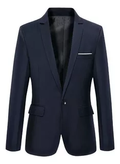 Trajes Para Caballero Blazer De Uma Peça Casual