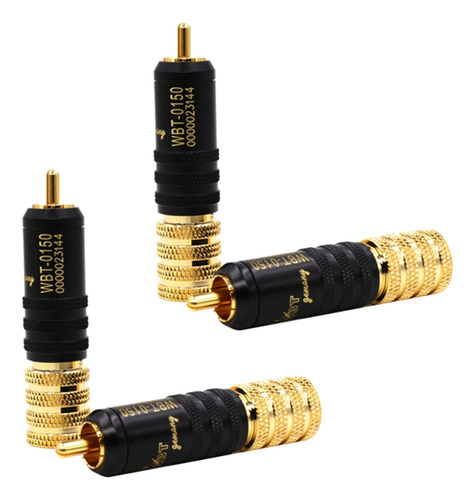 Adaptador De Enchufe Rca Wbt-0150, Conector Hifi, Conector R