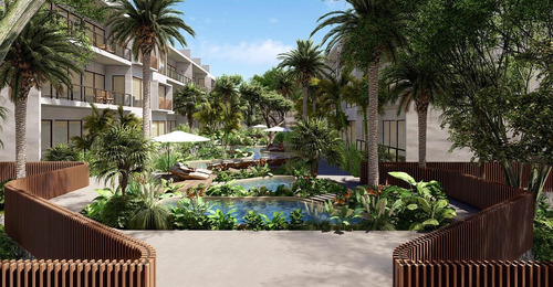 Imagen 3 de 13 de Venta De Departamento En Playa Del Carmen Maranta