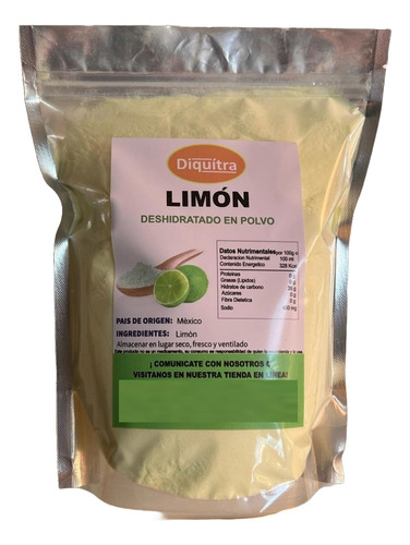 Limón Deshidratado En Polvo 1 Kilogramo