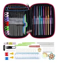 Comprar Set 22 Ganchos Estuche Con Accesorios Para Tejido Crochet