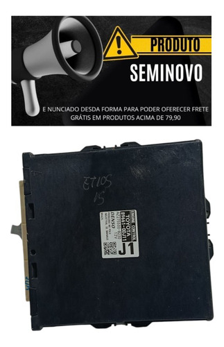Modulo De Injeção Toyota Etios 1.3 2015/2016