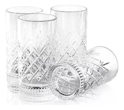 Juego De 4 Vasos Diamond 473 Ml (16 Oz) Gibson