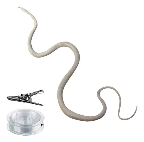 Broma De Serpiente Con Clip De Cuerda Broma De Serpiente Diy