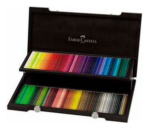 Faber-castell 110013 Valija Polychromos Caja De Madera Por 1