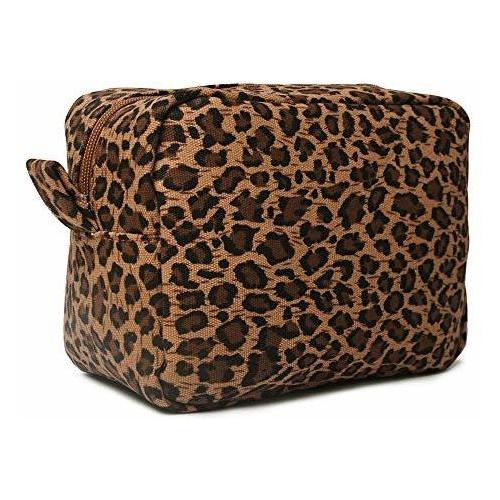 Jiu Hong Chao Leopard Bolsas Cosméticas Grandes 12x9u