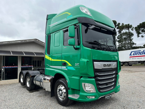 Daf Xf Fts 480 Tração 6x2 Ano 2023 Verde Susp. Mola Daf 480