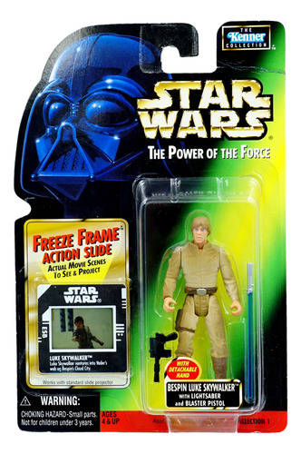 Star Wars Power Force Frame Bespin Luke Skywalker Detalle