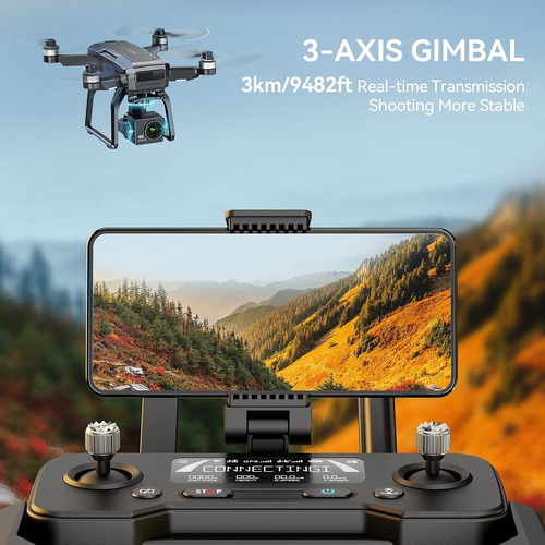 Drones F7 Gps Con Cámara Para Adultos, Visión Nocturna 4k