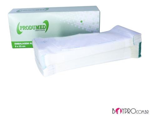Imagem 3 de 6 de Saquinho Envelope Para Autoclave Auto Selante 9 X 23 600 Un