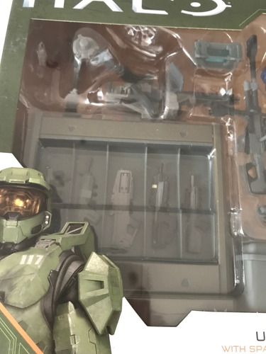 Pack Armas Y Figuras Halo Infinite Unsc Checkpoint Spartan (Usado)