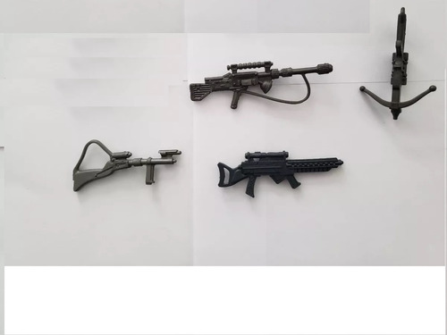 Lote De 4 Blaster Star Wars Accesorios Starwars Joil007