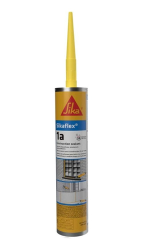 Sellador Sikaflex 1a 300ml Negro (4 Piezas)