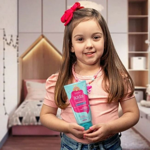 Imagem 7 de 7 de Kit 2 Shampoo, Condicionador Infantil Lisinhos Forever Kids
