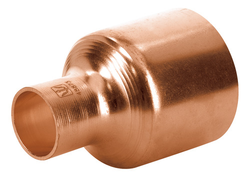 Cople Reducción Bushing Cobre 1-1/4 X 1/2 , Foset. 48873
