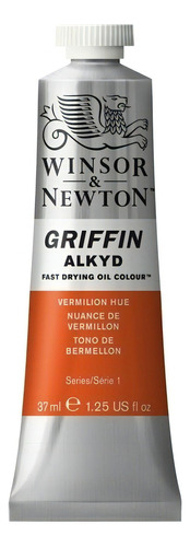 Oleo Griffin Winsor & Newton 37ml - Óleo Tono De Bermellon