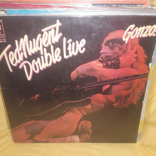 Portada Gonzo Ted Nugent Double Live P1