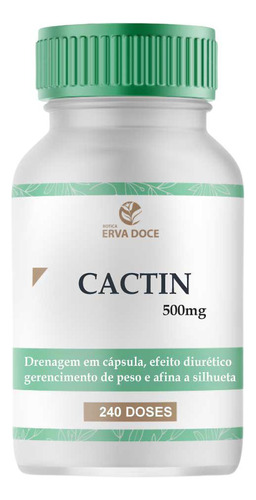 Cactin 500mg 240 Capsulas
