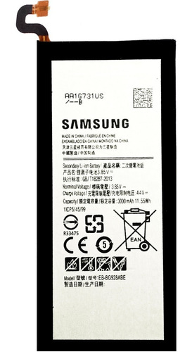 Bateria Pila Samsung Galaxy S6 Edge Plus Eb-bg928abe Origina