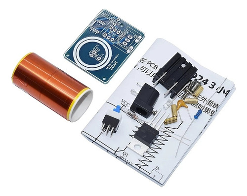 Kit Mini Bobina De Tesla Bd243 Diy Tesla Coil