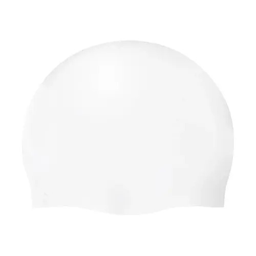 Touca Para Natação E Hidroginástica Adulto Unisex Em Helanca Cor Branco Tamanho U