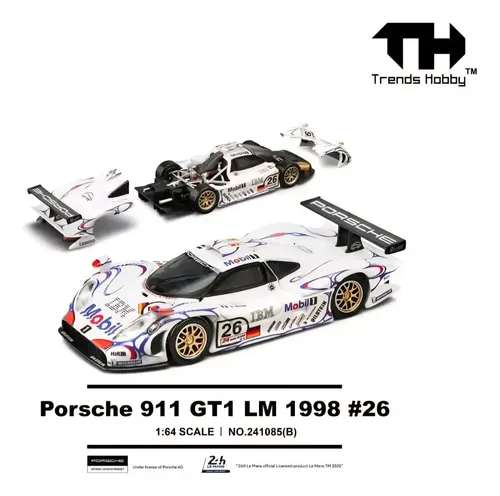 Porsche 911 GT1 LM&EVO 1/64セット Trends Hobby 1:64 Porsche 911 Gt1 Lm. Novo Lacrada!!! | MercadoLivre