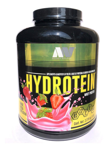 Hydrotein Whey Protein Fresa Explosiva 5 Lbs Advance Nutriti