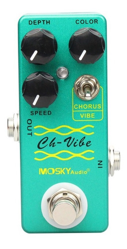 Pedal Guitarra Mosky Ch-vibe Chorus Vibrato + Nf + Garantia