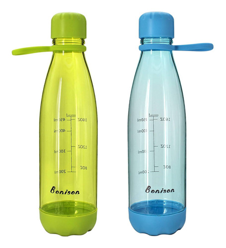 23 Ounce Water Bottle With Handle No Bpa Durable Tritan  Aaj