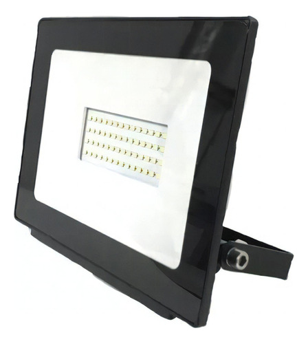 Reflector LED Alic Slim PRO2606 50W con luz blanco cálido y carcasa negro 220V