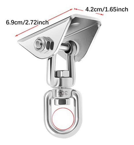 Colgador De Hamaca Swing Hardware, Anclaje Para Montaje En